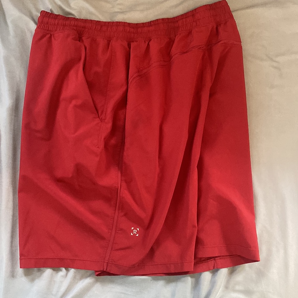 Red Lulu Shorts